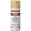 Rust-Oleum® Protective Enamel Spray Paint Gloss Sand (12 Oz, Gloss Sand)