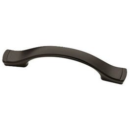 Cabinet Pull, Vuelo, Flat Black, Dual-Mount,  3-In. or 96mm