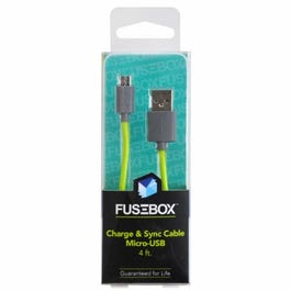 Micro USB Cable, 4-Ft.