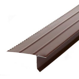 Drip Edge, Brown Aluminum, F4-1/2, 10-Ft.