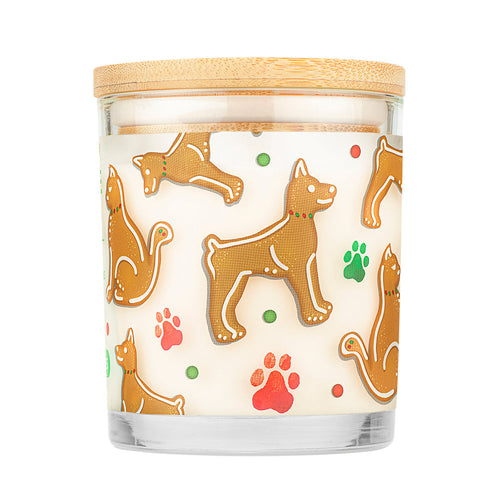 One Fur All Gingerbread Cookies Candle