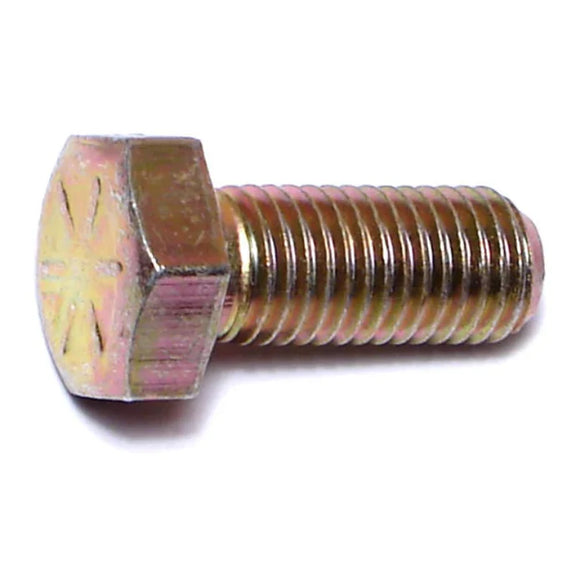 Monster Fastener Zinc Plated Grade 8 Steel Fine Thread Hex Cap Screws