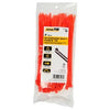 Standard Duty Cable Tie, Orange, 8-In., 100-Pk.
