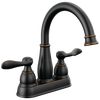 Delta Faucet WINDEMERE® Two Handle Centerset Bathroom Faucet in Chrome