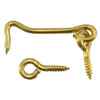 Monster Fastener Solid Brass Gate Hooks