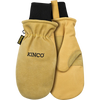 Kinco Lined Heavy-Duty Premium Grain & Suede Pigskin Ski Mitt with Omni-Cuff™