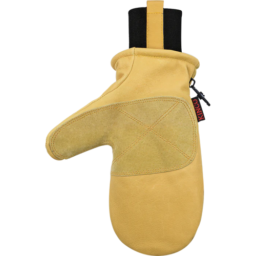 Kinco Lined Heavy-Duty Premium Grain & Suede Pigskin Ski Mitt with Omni-Cuff™