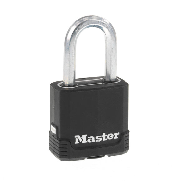 Master Lock Laminated Padlock 1-7/8in (48mm) Wide Magnum® Covered Laminated Steel Padlock (1-7/8