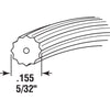 Prime-Line Screen Retainer Vinyl Spline .155 Round 25' per roll (Black)