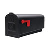 Architectural Mailboxes Parsons Post Mount Mailbox (Black)