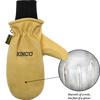 Kinco Lined Heavy-Duty Premium Grain & Suede Pigskin Ski Mitt with Omni-Cuff™