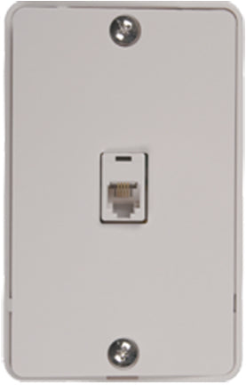 WHITE WALL PHONE MOUNT