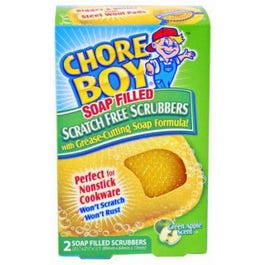 2-Pack Non-Metallic Soap Pads