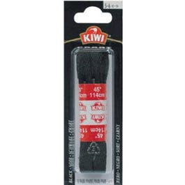 Shoe Laces, Kids' Sports, Flat, Black, 45-In.