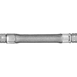Stainless-Steel Ice Maker Connector, .25 x .25 x 12-In.