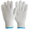 String Knit Gloves, Ambidextrous, Men's Small, 3-Pk.