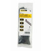 Ultra Light Duty Cable Tie, UV Black, 8-In., 100-Pk.