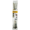 Wide Cable Tie, Stainless Steel, 14-In., 5-Pk.