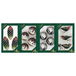 Woodland Ornaments, Glass