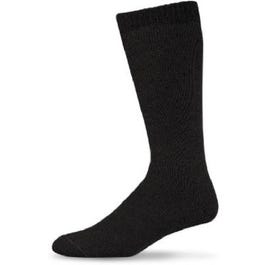 Work Socks, Thermal, Black, Men's Medium