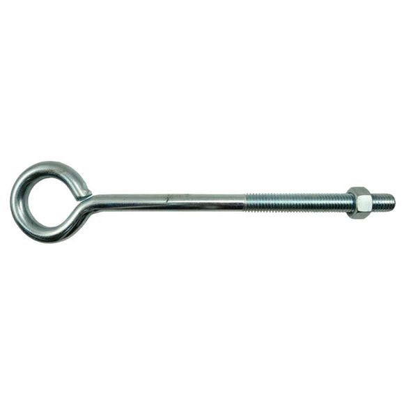 Monster Fastener Zinc Plated Steel Coarse Thread Eyebolt