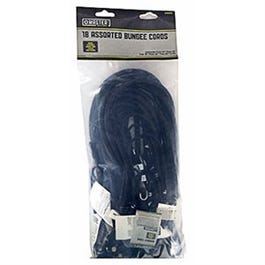 Assorted Tie-Down Cords, 18-Pk.