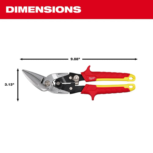 Milwaukee Straight Cutting Offset Aviation Snips