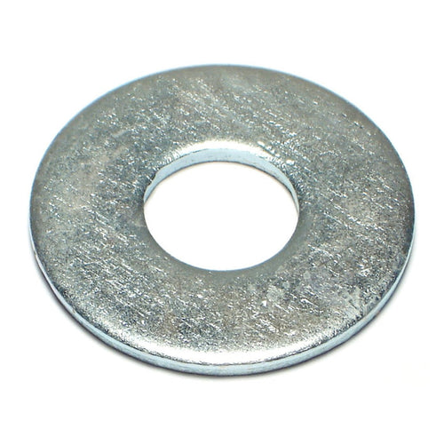 Monster Fastener Zinc Plated Grade 2 Steel USS Flat Washers