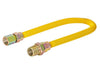 Eastman 3/8 in. OD Epoxy-Coated Gas Connector - FIP x MIP