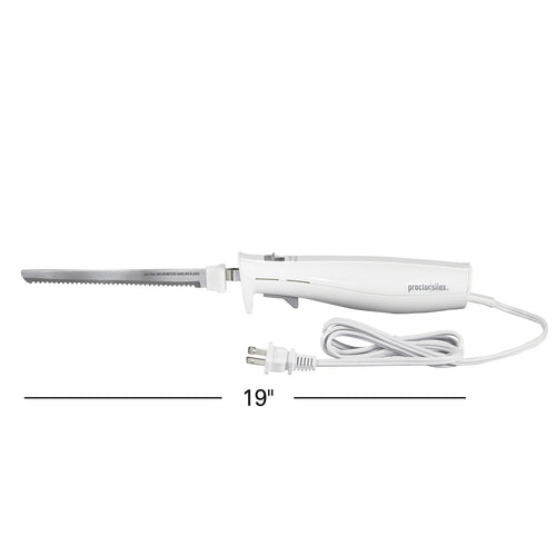 Proctor Silex Stainless Steel Reciprocating Blades Electric Knife