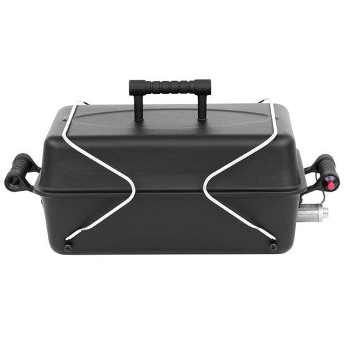 Char-Broil 1-Burner Deluxe Portable Propane Gas Table Top Grill in Black