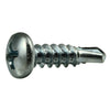 Monster Fastener Zinc Plated Steel Phillips Pan Head Self-Drilling Screws