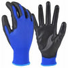 Polyurethane-Coated Work Glove, Blue, Men's XL