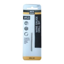 #53 1-7/8-In. Wire Gauge Drill Bit, Black Oxide