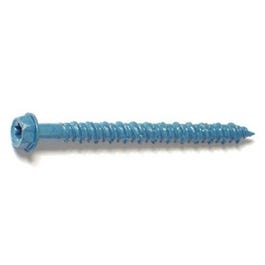 Masonry Screw, 3/16 x 2-1/4-In. Star Hex Head, 100-Pk.