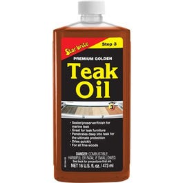 Premium Teak Oil, 16-oz.