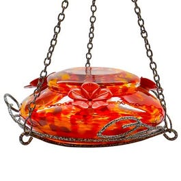 Hummingbird Feeder, Molten Garden Series