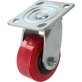 Poly Swivel Caster, 4-In.