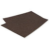 Felt Pad Sheets, Self-Adhesive, Brown, 4.25 x 6-In., 2-Pk.