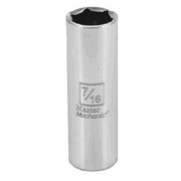 1/4-Inch Drive 7/16-Inch 6-Point Deep Socket