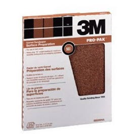 Garnet Sandpaper, 180-Grit, 9 x 11-In., 25-Ct.