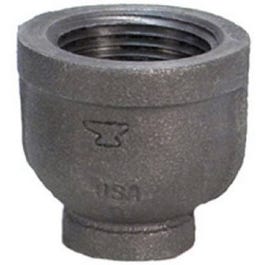 Pipe Fitting, Reducing Coupling, Black, 1-1/4 x 3/4-In.