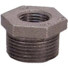 Pipe Fitting, Hex Bushing, Black, 1-1/2 x 3/4-In.