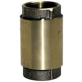 Check Valve, Brass, 1-1/2-In.