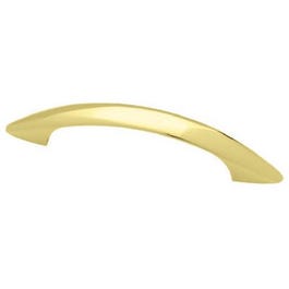 Brass Cabinet Pull, 4-In.