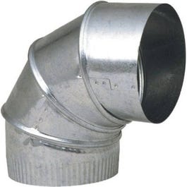 Galvanized Adjustable Furnace Elbow, 8-In., 26-Gauge