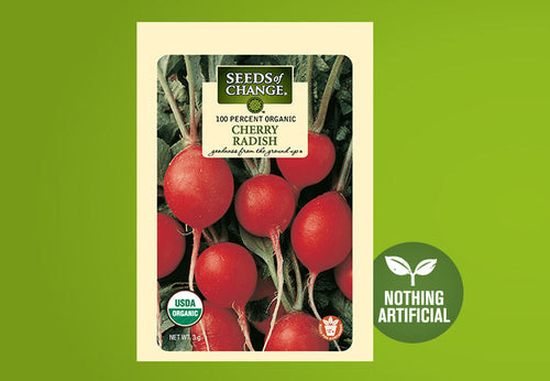 SEEDS OF CHANGE™ ORGANIC CHERRY BELLE RADISH SEEDS