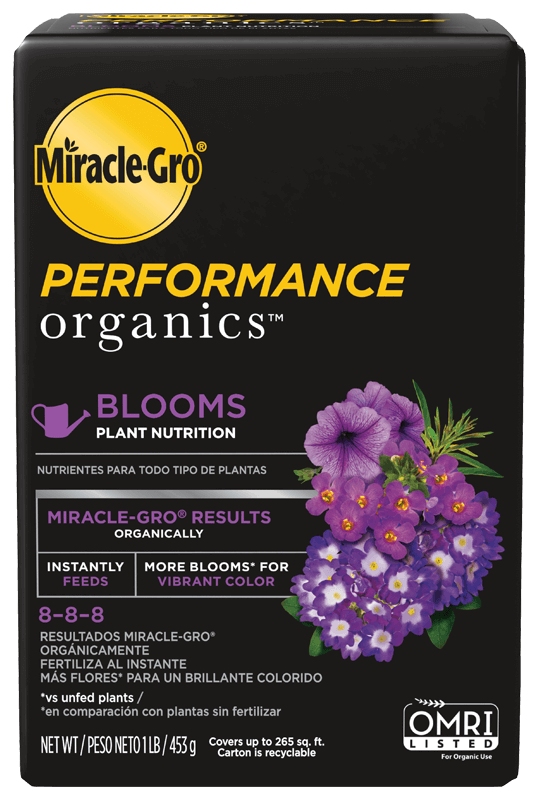 Miracle-Gro® Performance Organics® Blooms Plant Nutrition