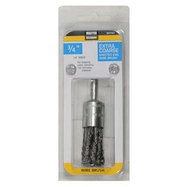 3/4-Inch Knotted Crimped Wire End Brush