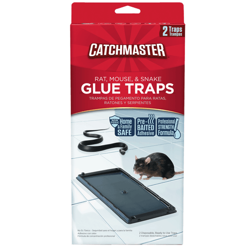 Catchmaster RAT, MOUSE, & SNAKE GLUE TRAPS